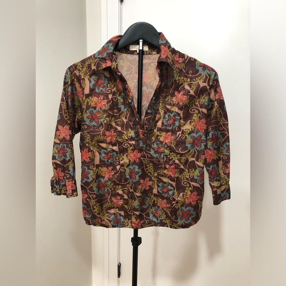 Echo of Nature Floral Top
